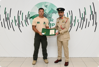 World Police Summit 2022 — certificate presentation