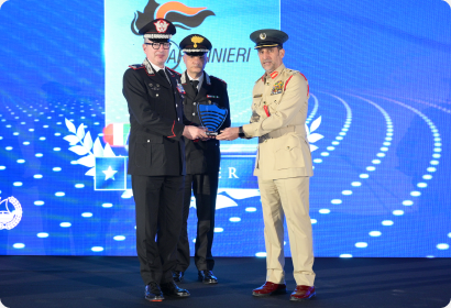 WPS Awards 2024 — international honourees on stage