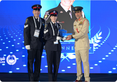 WPS Awards 2024 — officers honoured on the ceremony stage