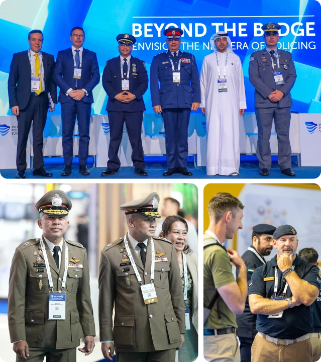 World Police Summit 2025 — the summit floor in Dubai