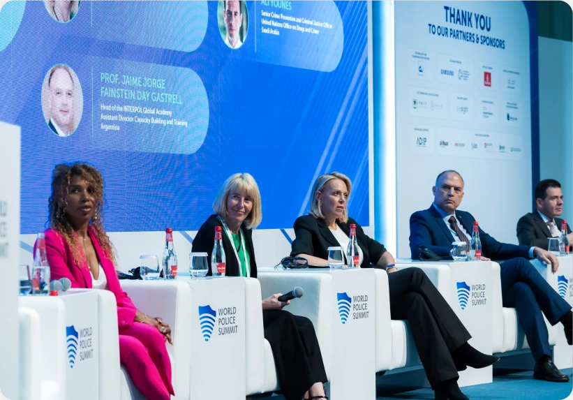 Panel discussion with international policing experts